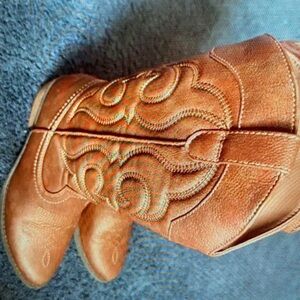 Cat & jack brown kids boots